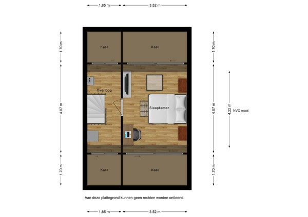 Floorplan - Poolster 3, 4501 GP Oostburg